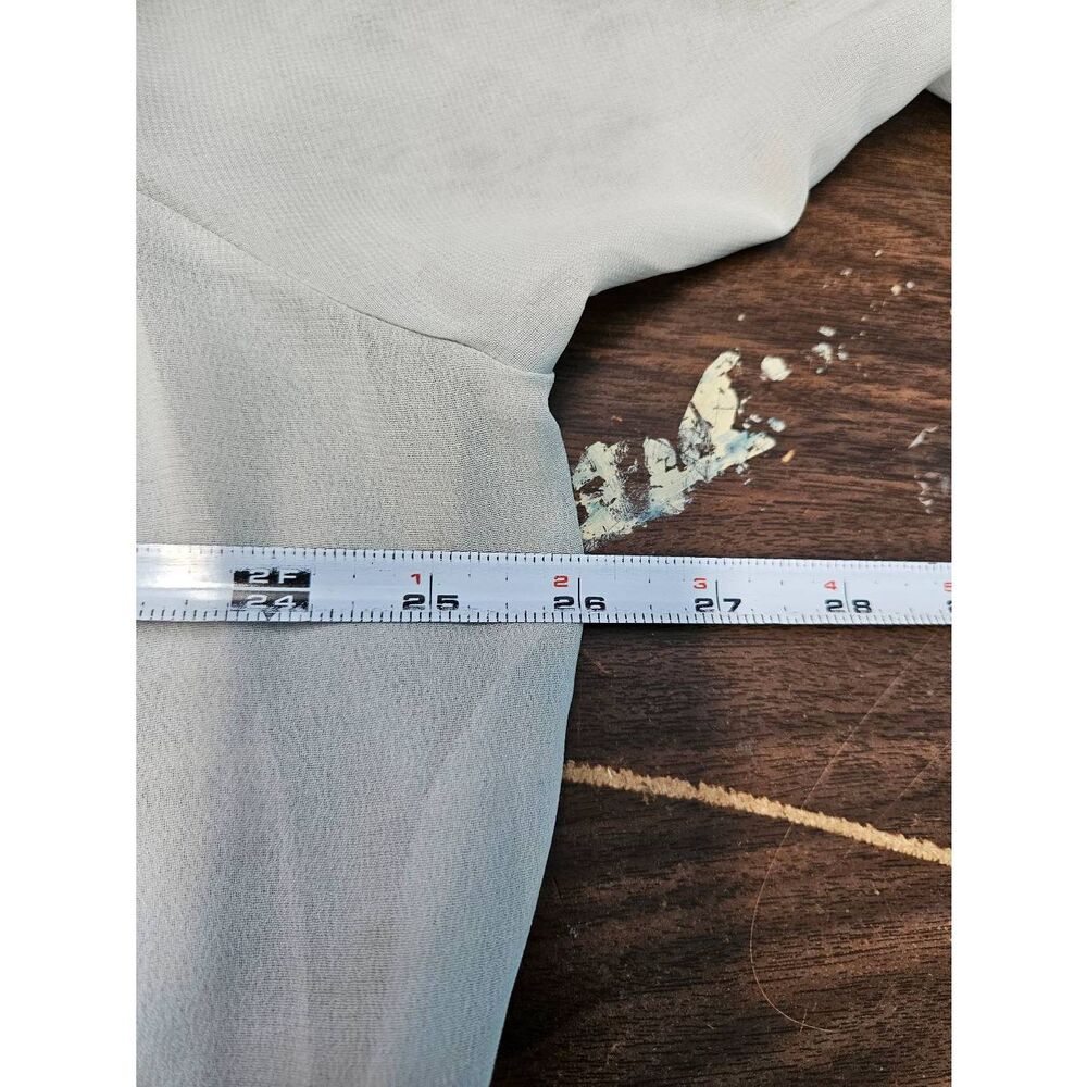 New Glory Sheer Embroidered Peasant Top Womens 2X - Picture 6 of 7